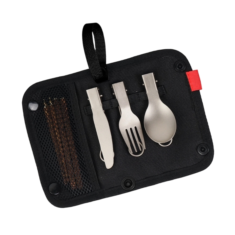 Bamboo Cutlery Travel - 547F Travel Meal Cutlery Set with