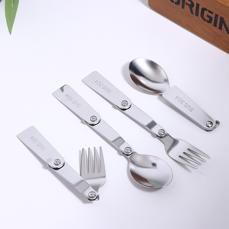 1Pc/3Pcs Portable Outdoor Cutl - Bamboo Cutlery Travel ulasan dan harga