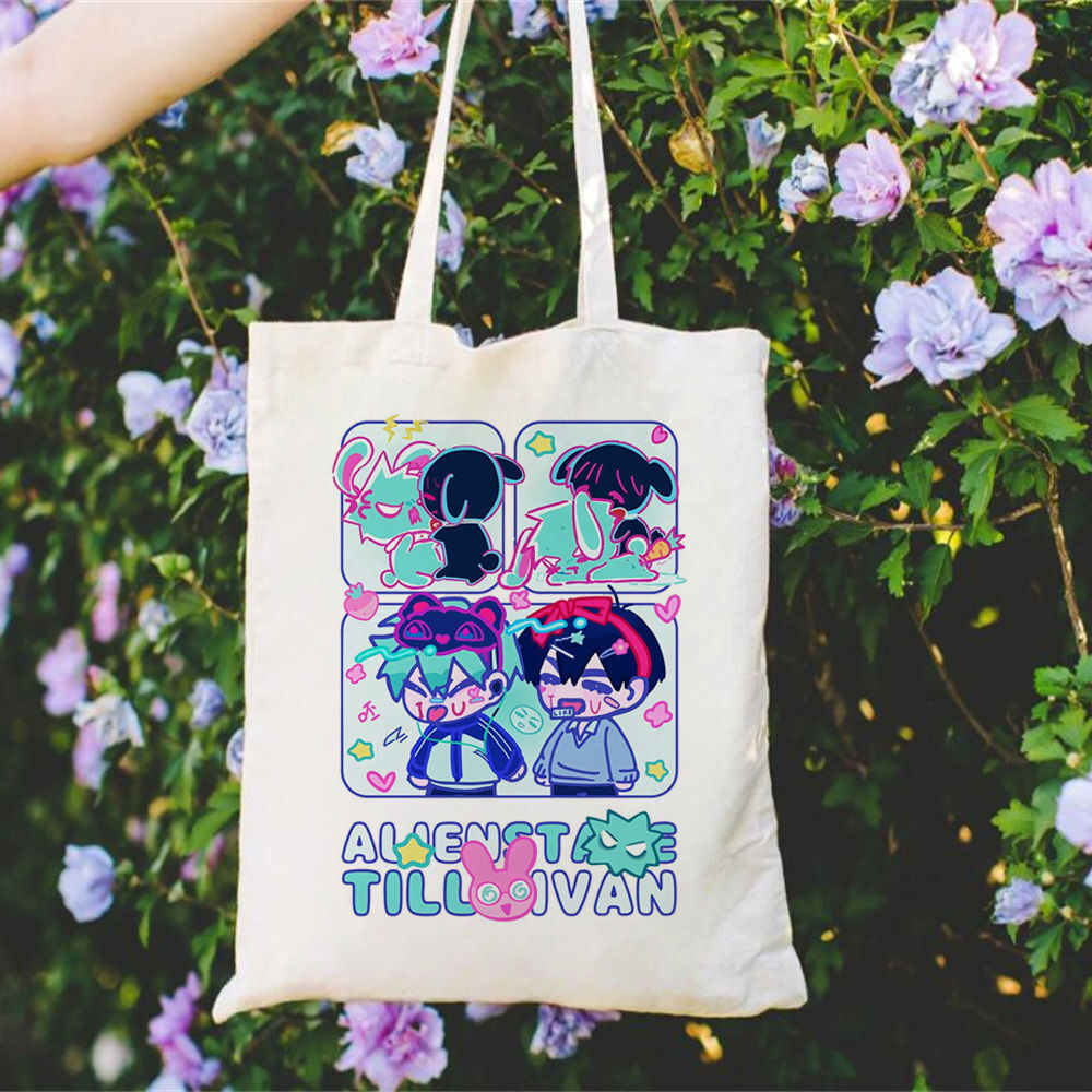 Alien Stage Canvas Tote Bags B - Sustainable Living Usa ulasan dan harga