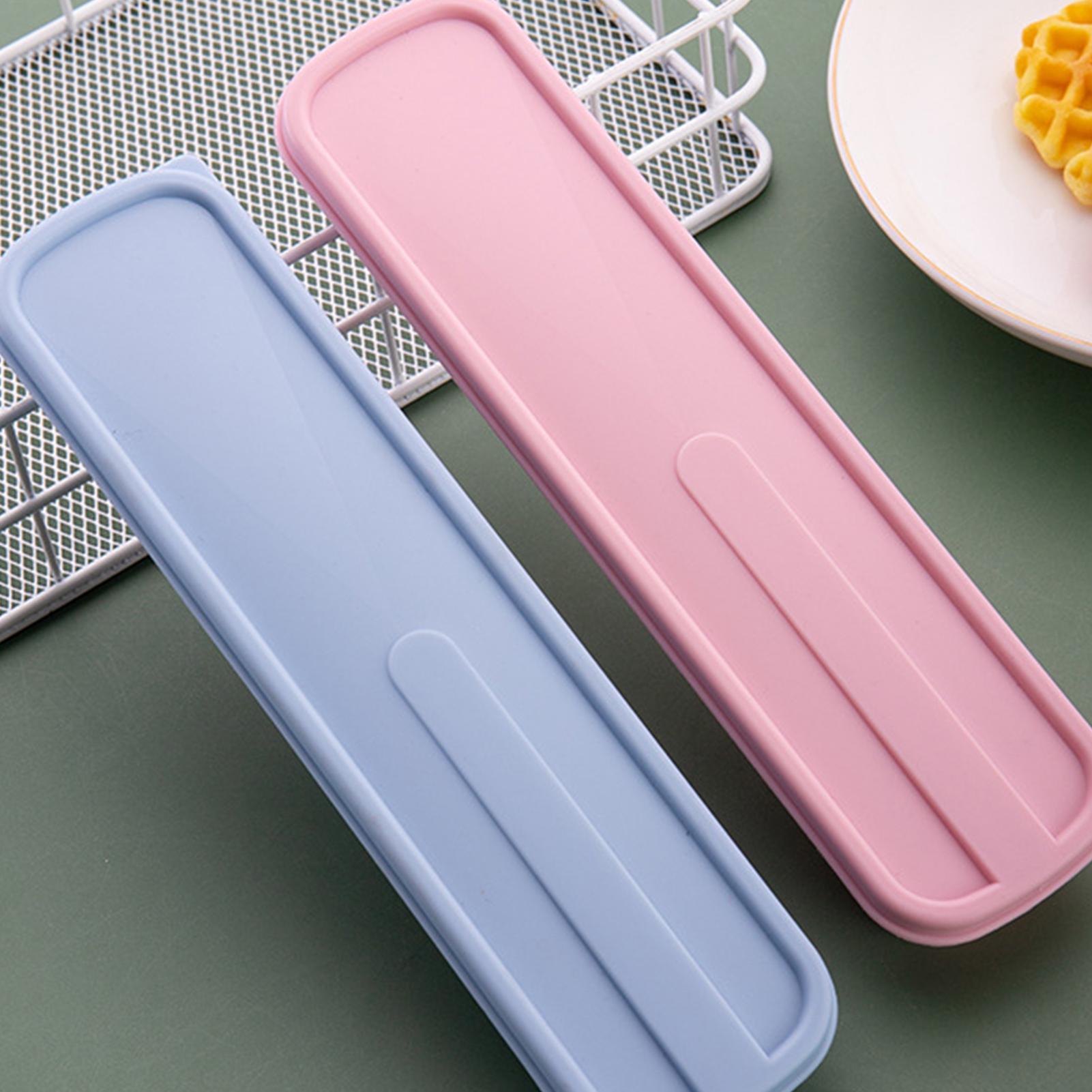 Portable Tableware Storage Box - Bamboo Cutlery Travel ulasan dan harga