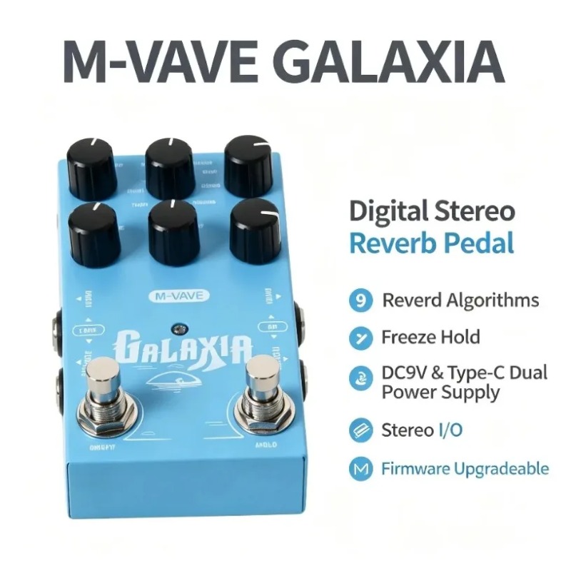 M-VAVE Reverb Guitar Pedal Fre - Sustainable Living Usa ulasan dan harga