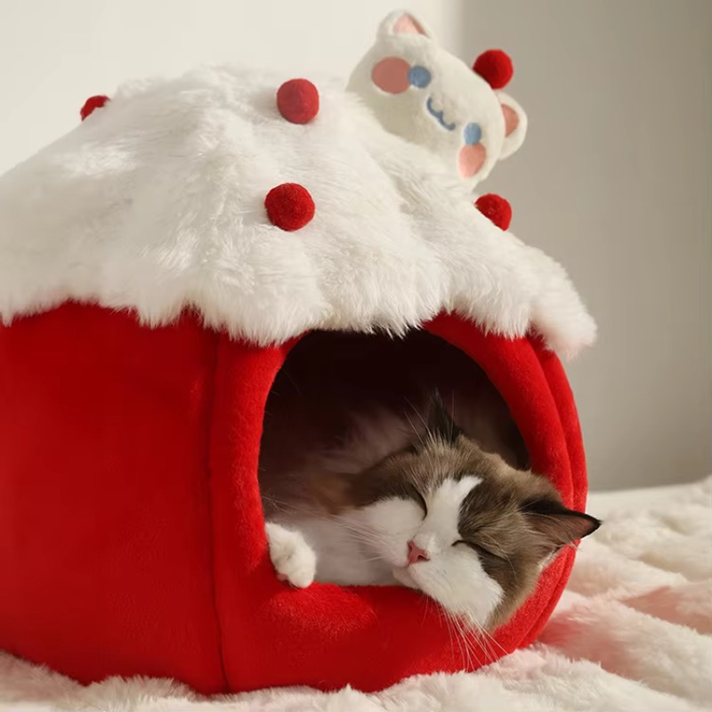 Winter Style Pet Cat Cave Hous - Sustainable Living House ulasan dan harga