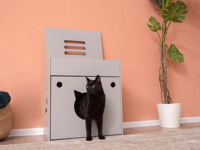 Elegant Bamboo Cat Nest Litter - Sustainable Living House ulasan dan harga