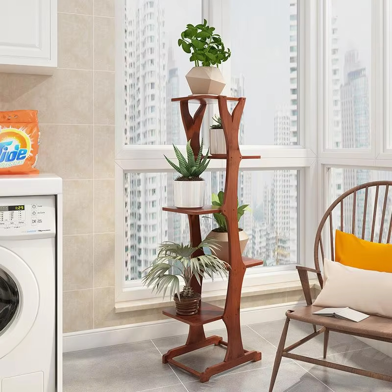 Bamboo Plant Stand Modern Styl - Sustainable Living Usa ulasan dan harga