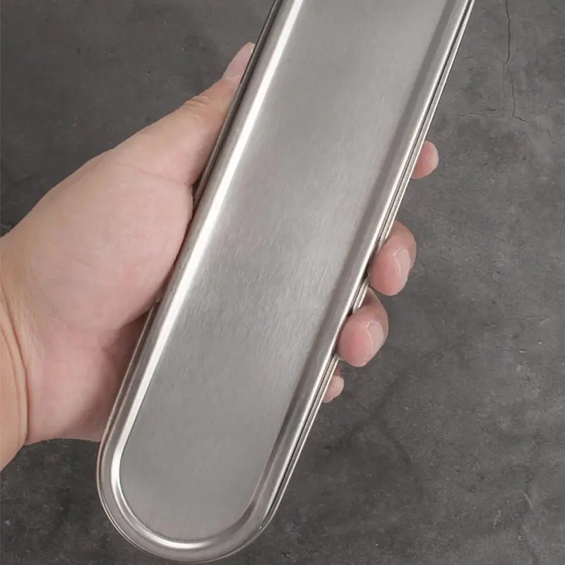 304 Stainless Steel Chopsticks - Bamboo Cutlery Travel ulasan dan harga